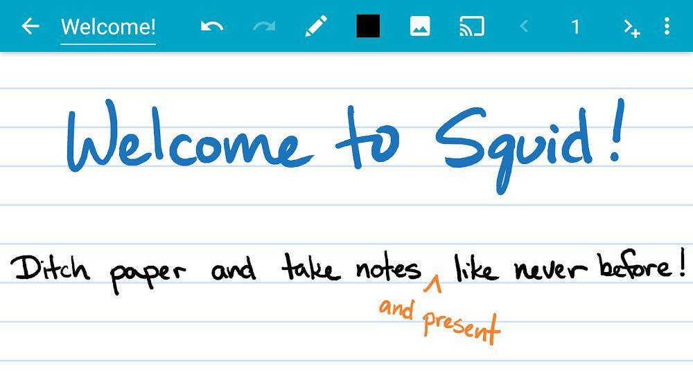 Squid: Take Notes, Markup PDFs স্ক্রিনশট 0