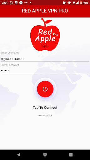 Red Apple VPN Pro Tangkapan skrin 0