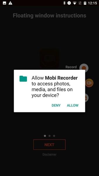 Capture Recorder Mobi Screen Recorder Screenshot 2