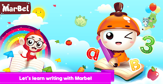 Marbel Writing for Kids Schermafbeelding 0