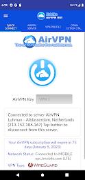 AirVPN Eddie Client GUI Скриншот 2