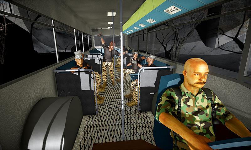 Army Bus Driving Simulator应用截图第2张