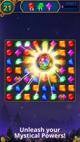 Jewels Magic: Mystery Match3 Скриншот 1