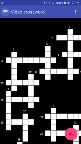 Video Crossword 스크린샷 0