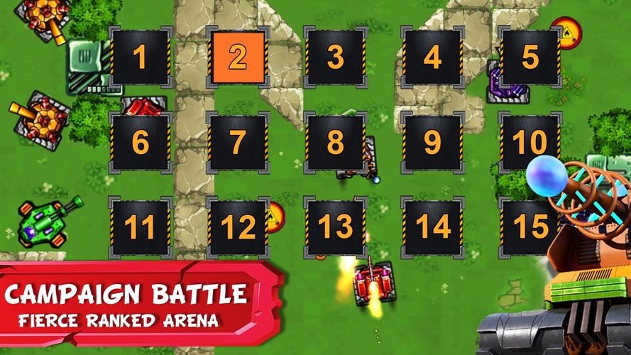 Tank Battles 2D スクリーンショット 3