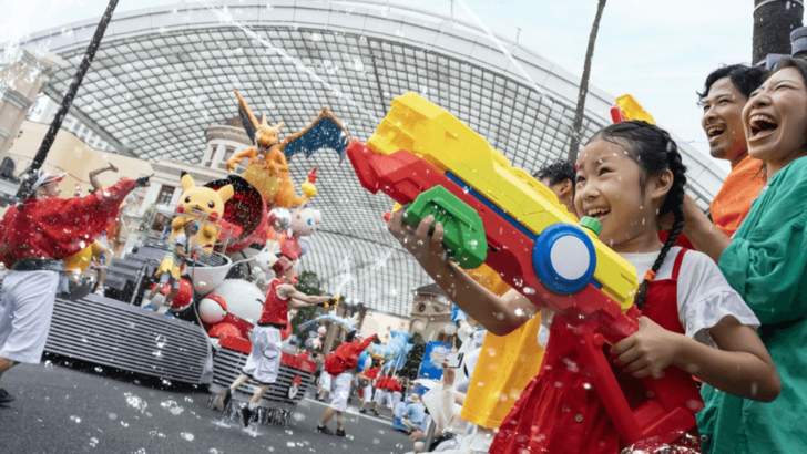 Evento de verão de Pokémon na USJ garantido para fazer um respingo