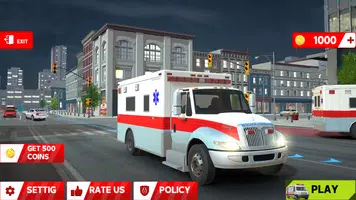 city ambulance game Screenshot 0