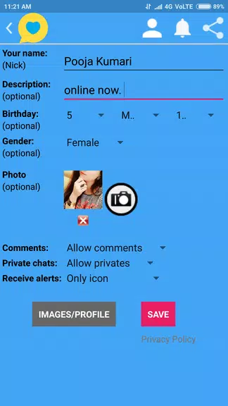 Indian Girls Chat ဖန်သားပြင်ဓာတ်ပုံ 3