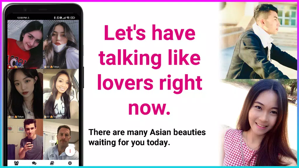 AsianMate - Live video chat Schermafbeelding 1