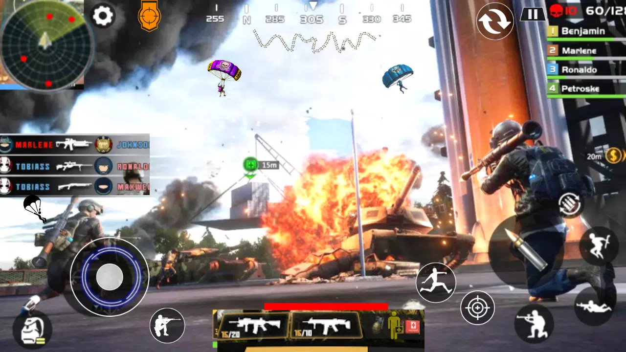 Offline Clash Squad Shooter 3D ภาพหน้าจอ 3