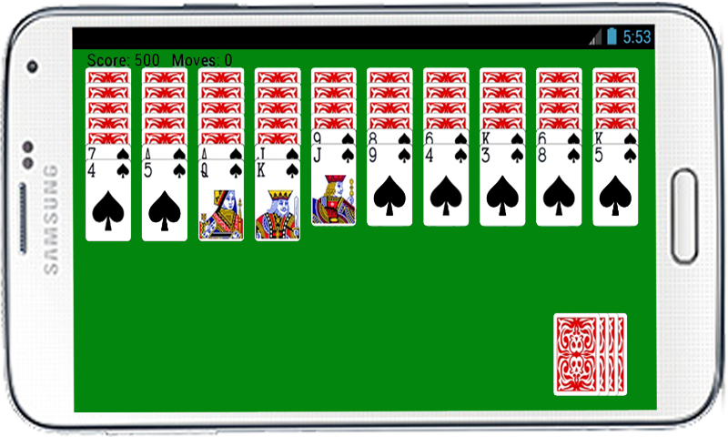 Spider Solitaire Card Game HD by Appsi Zrzut ekranu 1