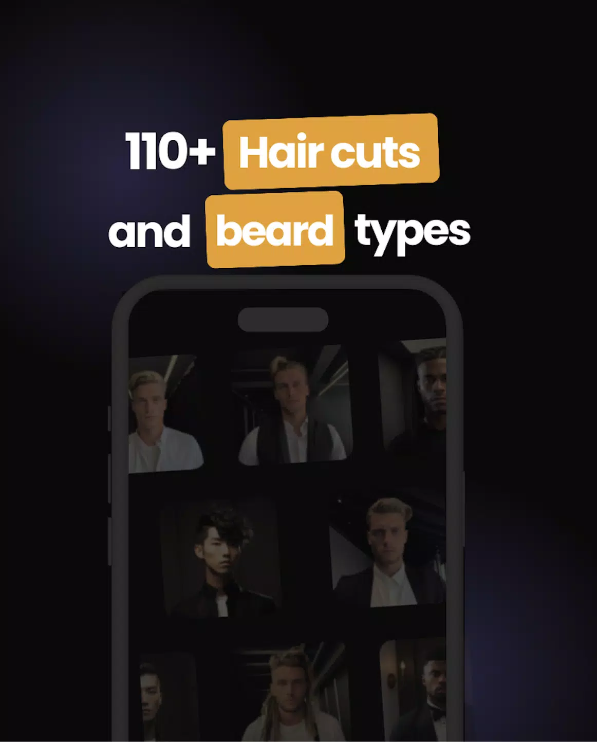 Men’s Hair Cuts & Hairstyles ဖန်သားပြင်ဓာတ်ပုံ 0