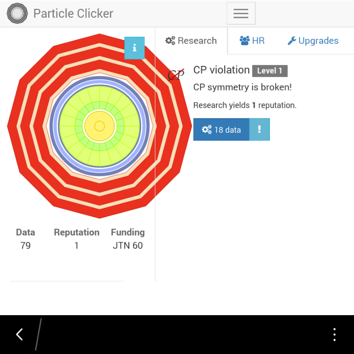 Particle Clicker ภาพหน้าจอ 1