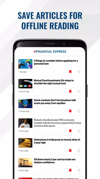 Financial Express-Market News Ekran Görüntüsü 2