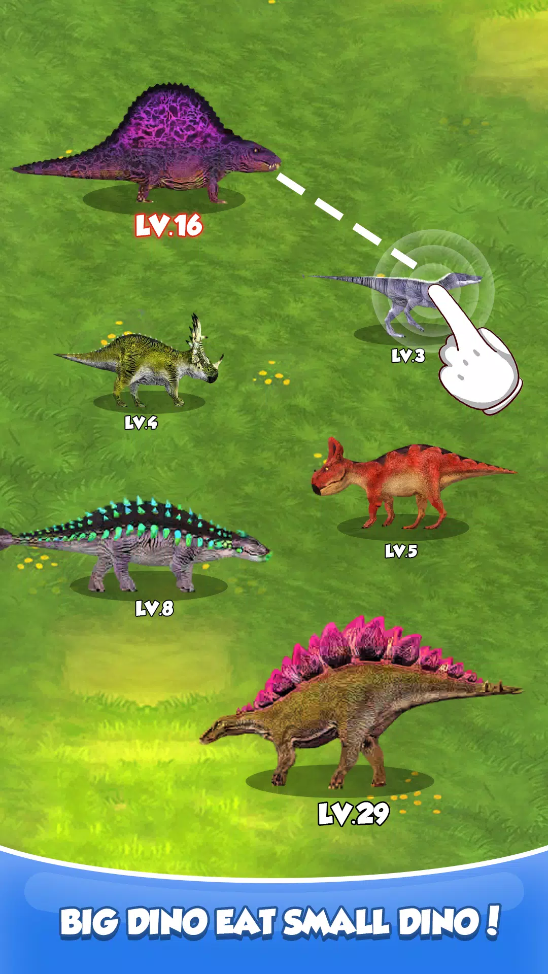 Merge Dino: Survival Monster ဖန်သားပြင်ဓာတ်ပုံ 1