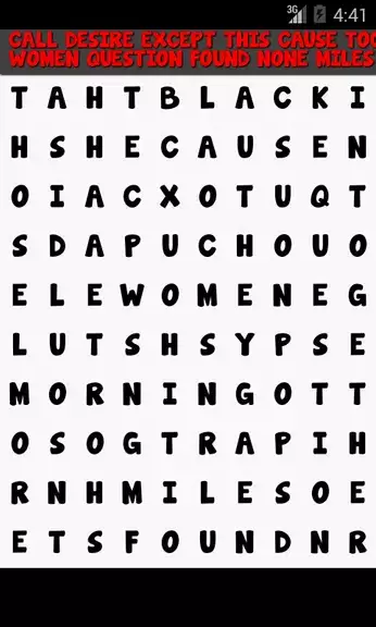 Schermata Word Search multilingual 1