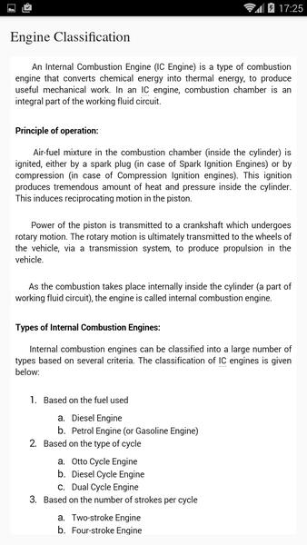 Automobile Engineering स्क्रीनशॉट 2