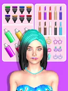 Lip Art Beauty Makeup Games Schermafbeelding 1