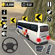 Indian Bus Driving Games Captura de pantalla 0