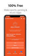 Android App Maker - No Coding Capture d'écran 1