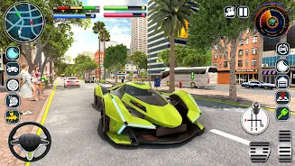 Lamborghini Game Car Simulator स्क्रीनशॉट 2