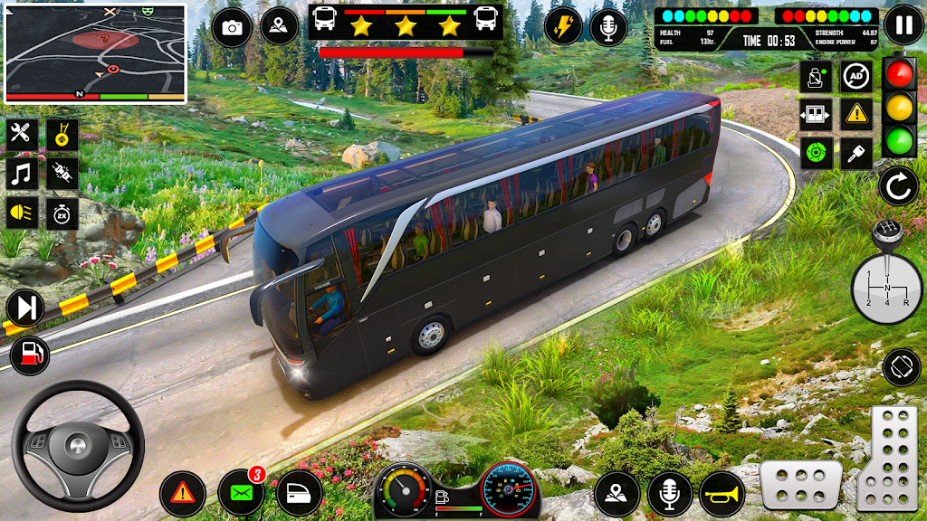 US Bus Simulator 3d Games 2024 Screenshot 0