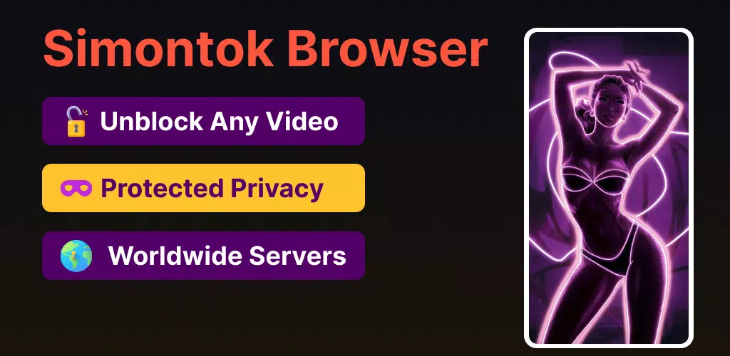 SiMontok Browser ဖန်သားပြင်ဓာတ်ပုံ 0