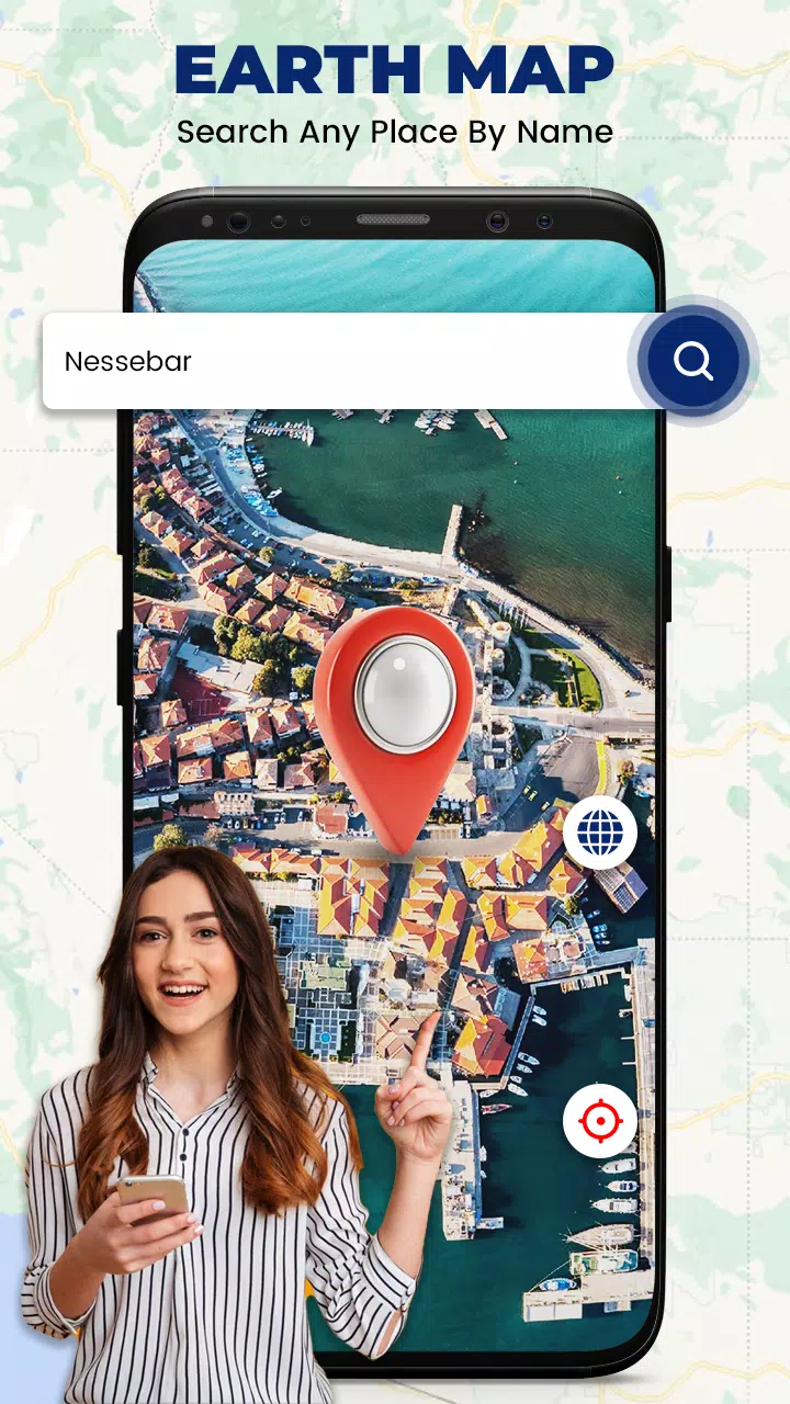Schermata Live Earth Maps & Navigation 0