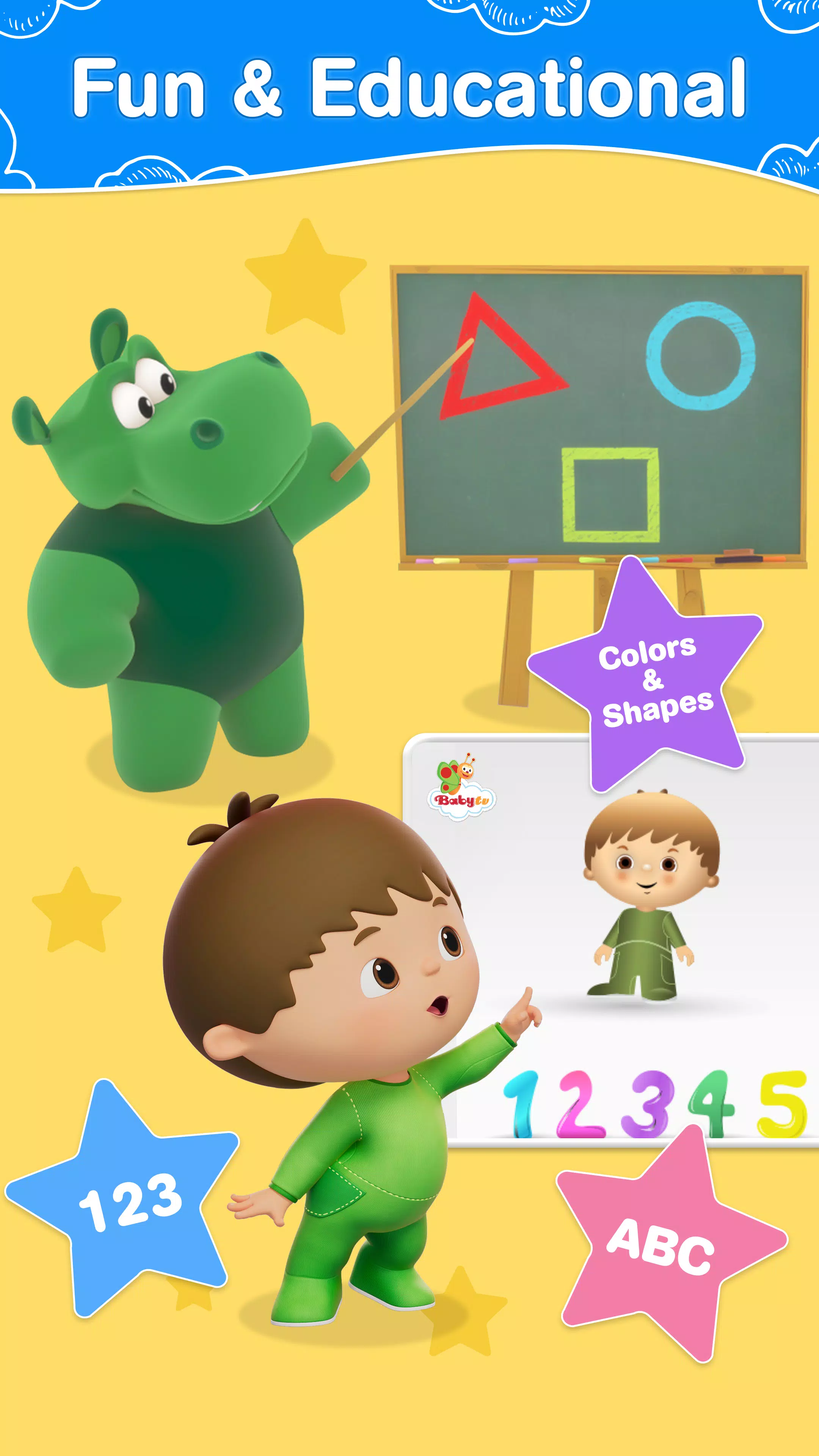 Schermata BabyTV - Kids Videos & Songs 1