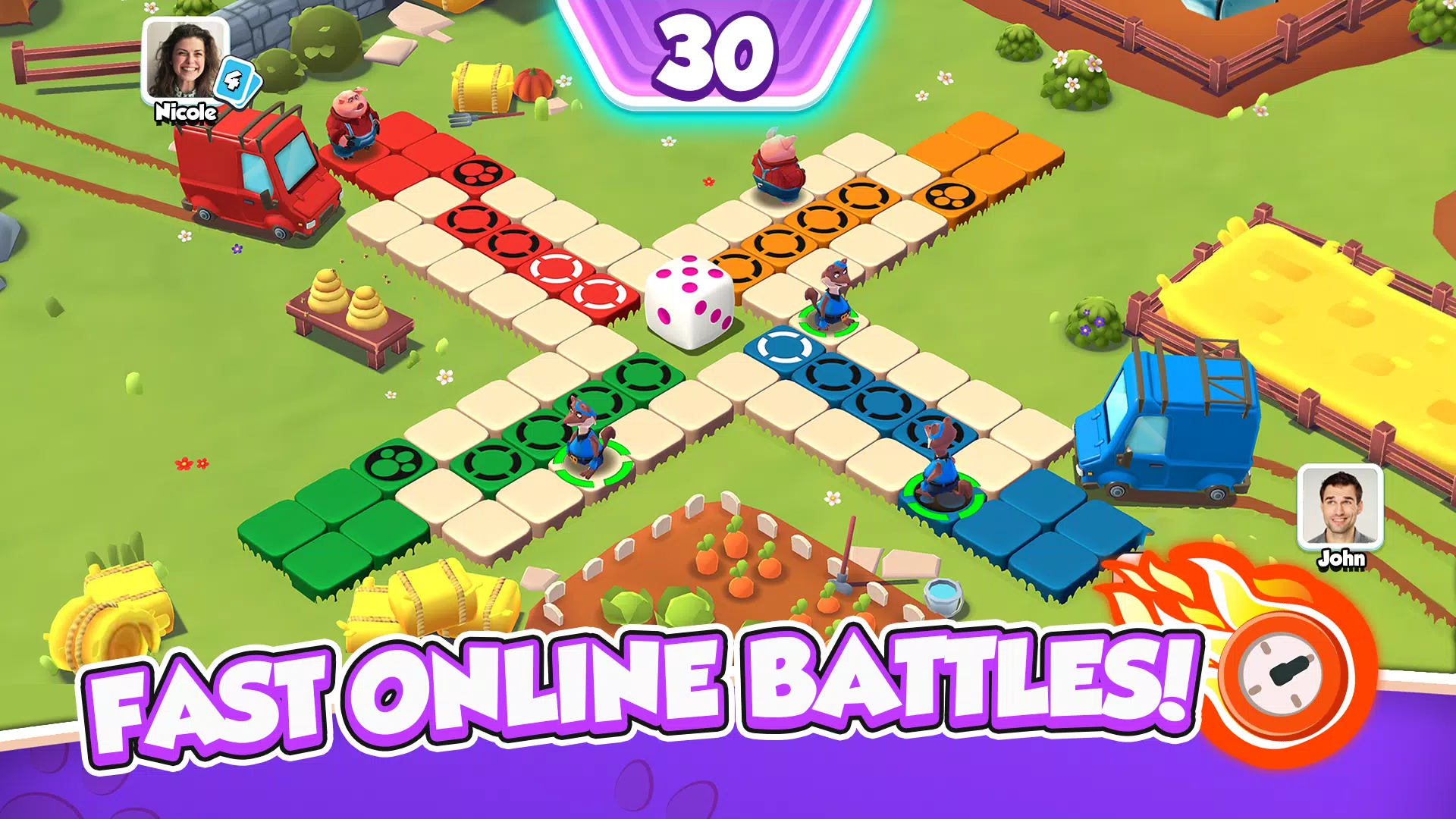 Ludo: Animal Heroes應用截圖第0張