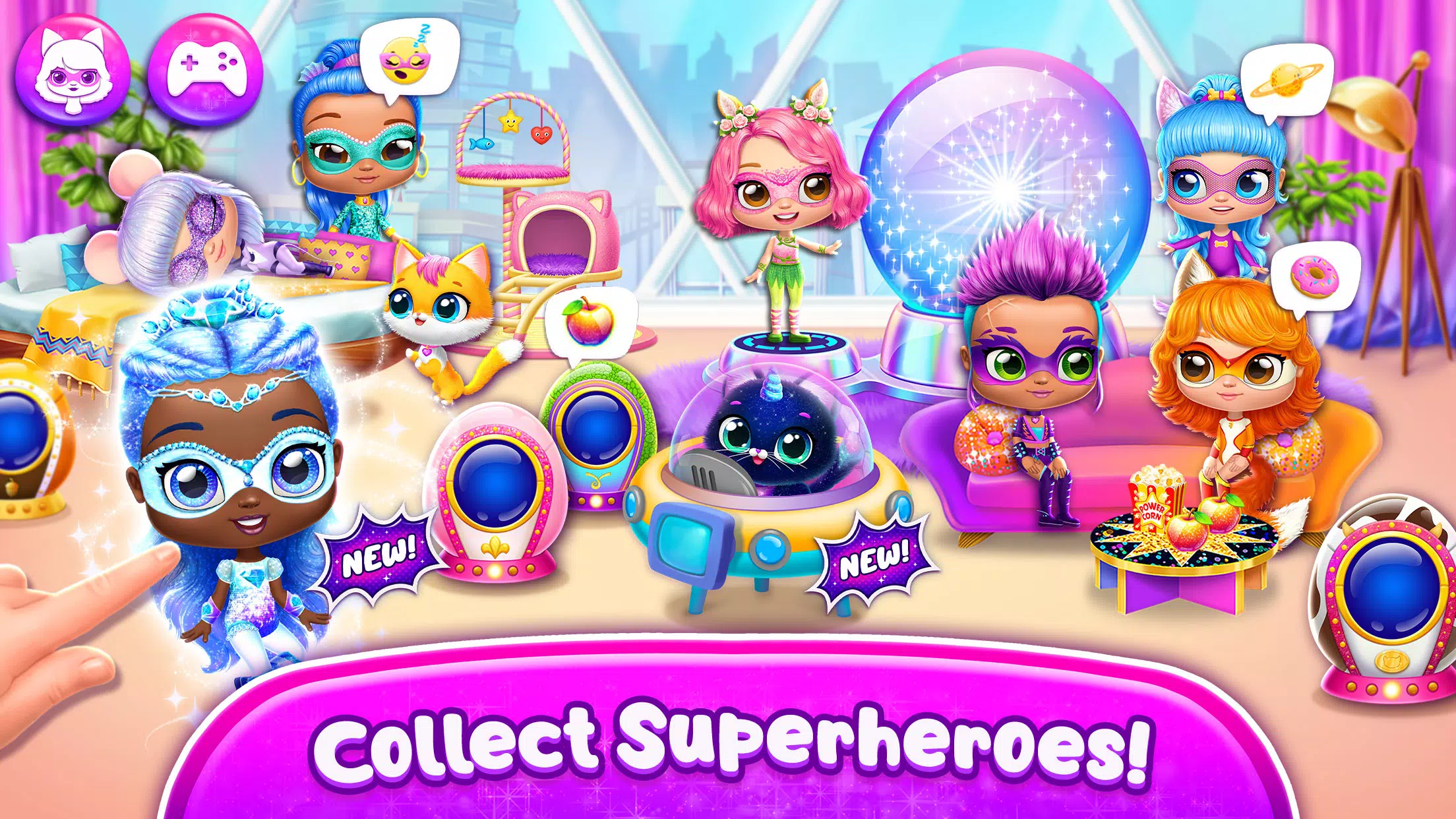 Power Girls - Fantastic Heroes Screenshot 0