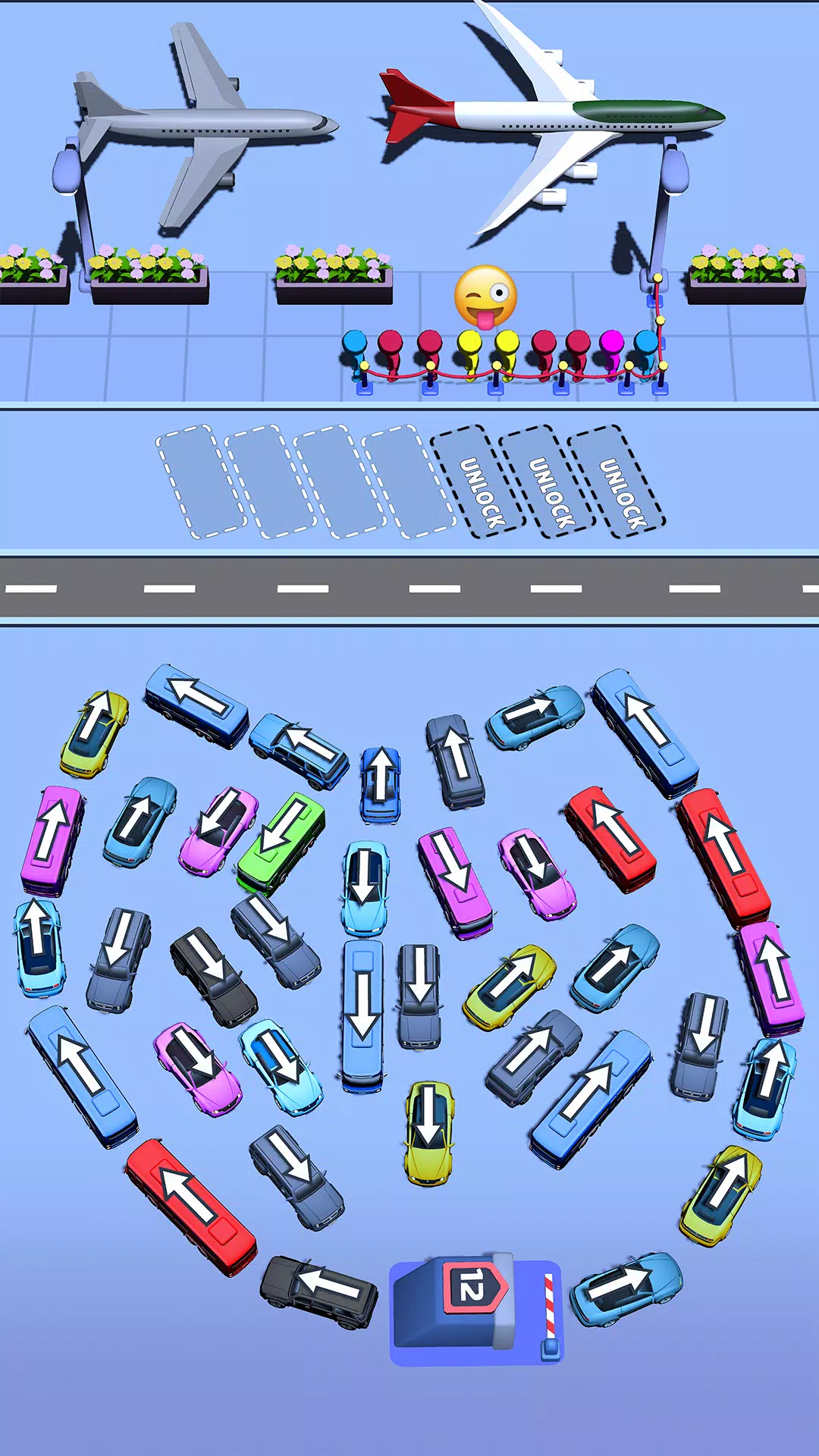 Bus Swipe: Car Parking Jam スクリーンショット 3