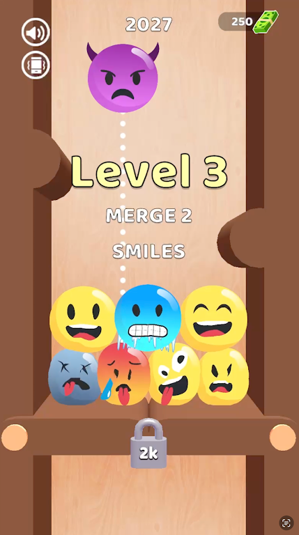 Emoji Blitz: Merge Puzzle Game スクリーンショット 0