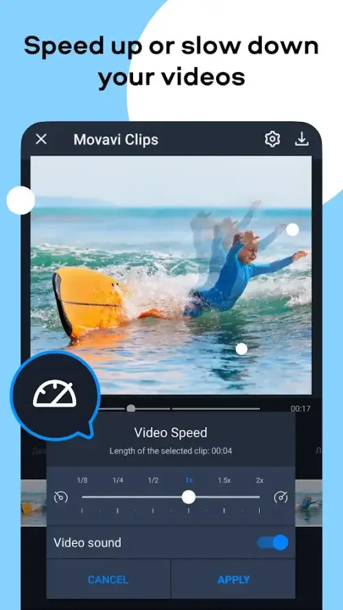 Movavi Clips Tangkapan skrin 3