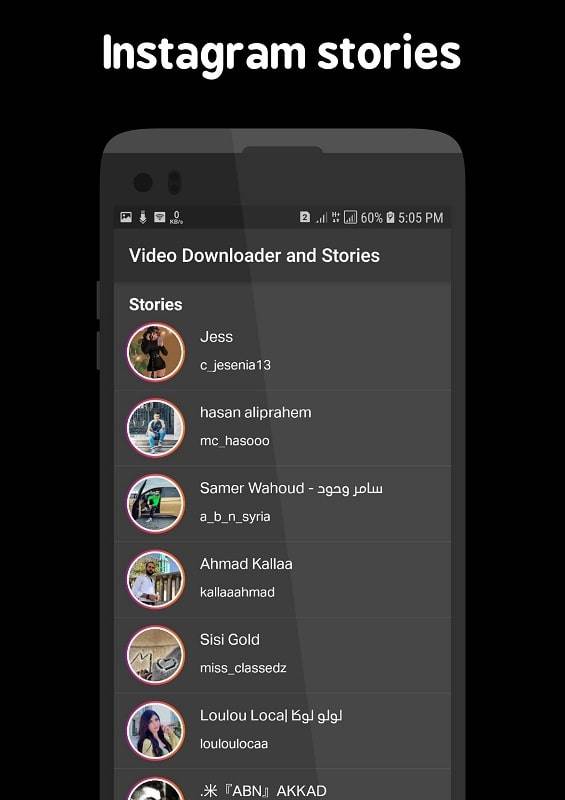 Video Downloader and Stories स्क्रीनशॉट 3