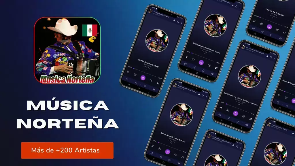 Música Norteña Mexicana Schermafbeelding 0