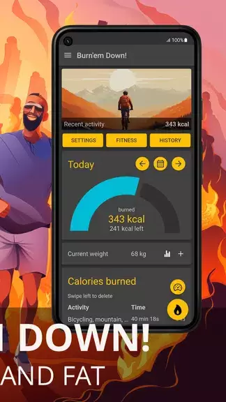 Burn Calories & Weight Loss Ekran Görüntüsü 1