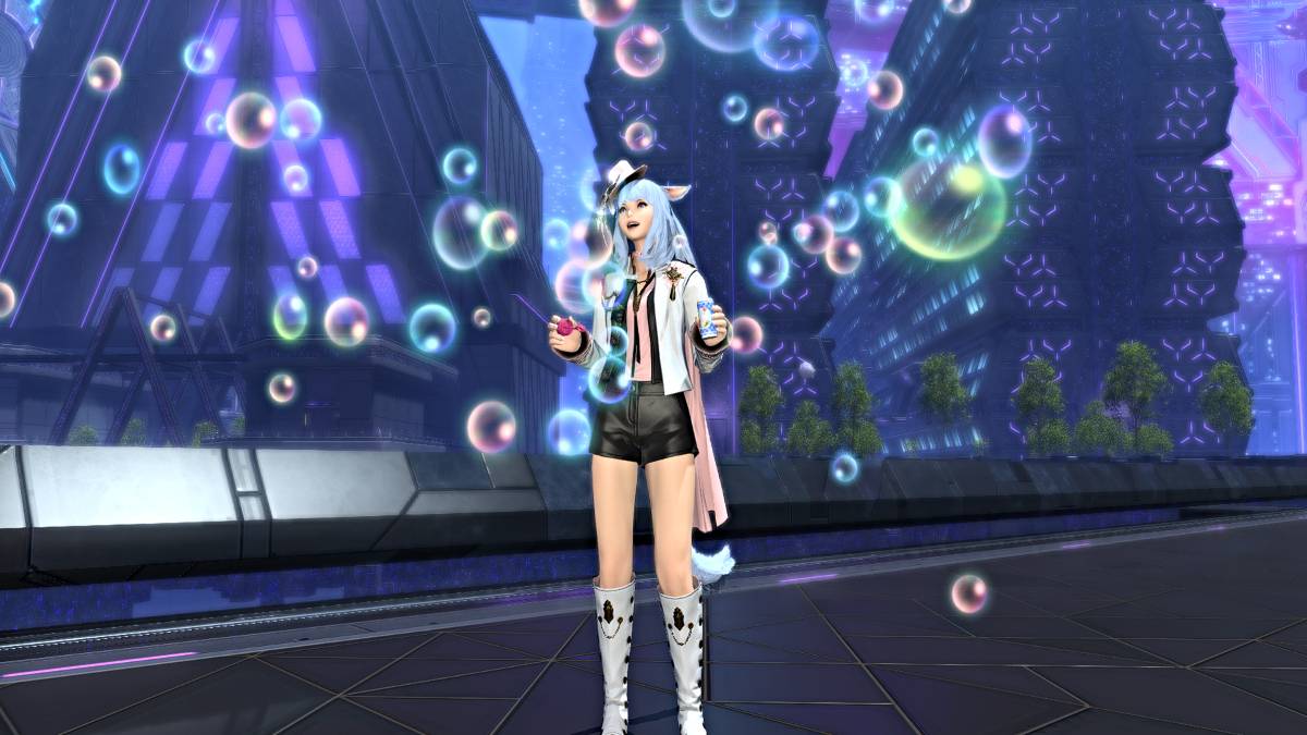 How to Get Blow Bubbles Emote in FFXIV