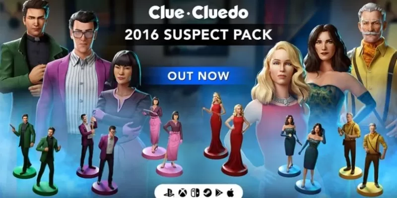 Cluedo Mobile版揭曉2016陣容 經典1949規則重現