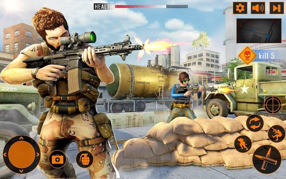 Commando Gun Shooting Games 3D应用截图第2张