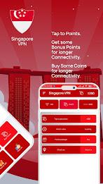 Singapore VPN Get Singapore IP স্ক্রিনশট 1