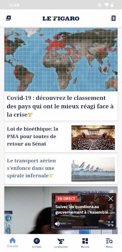 Le Figaro.fr: Actu en direct Screenshot 0