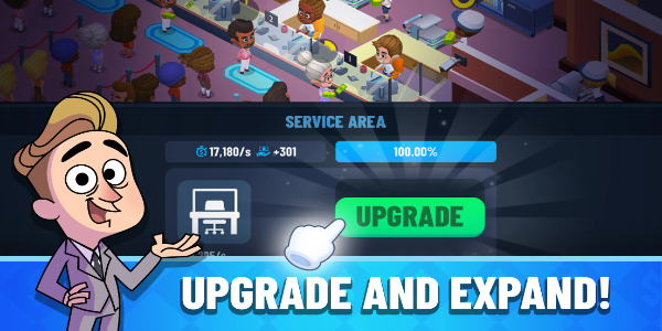 Idle Bank Tycoon: Money Empire Screenshot 0