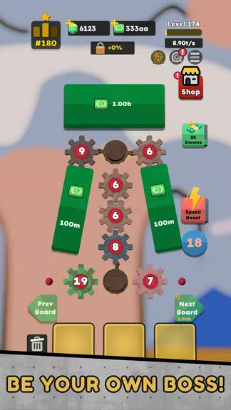 Idle Gear Factory Tycoon Ekran Görüntüsü 2