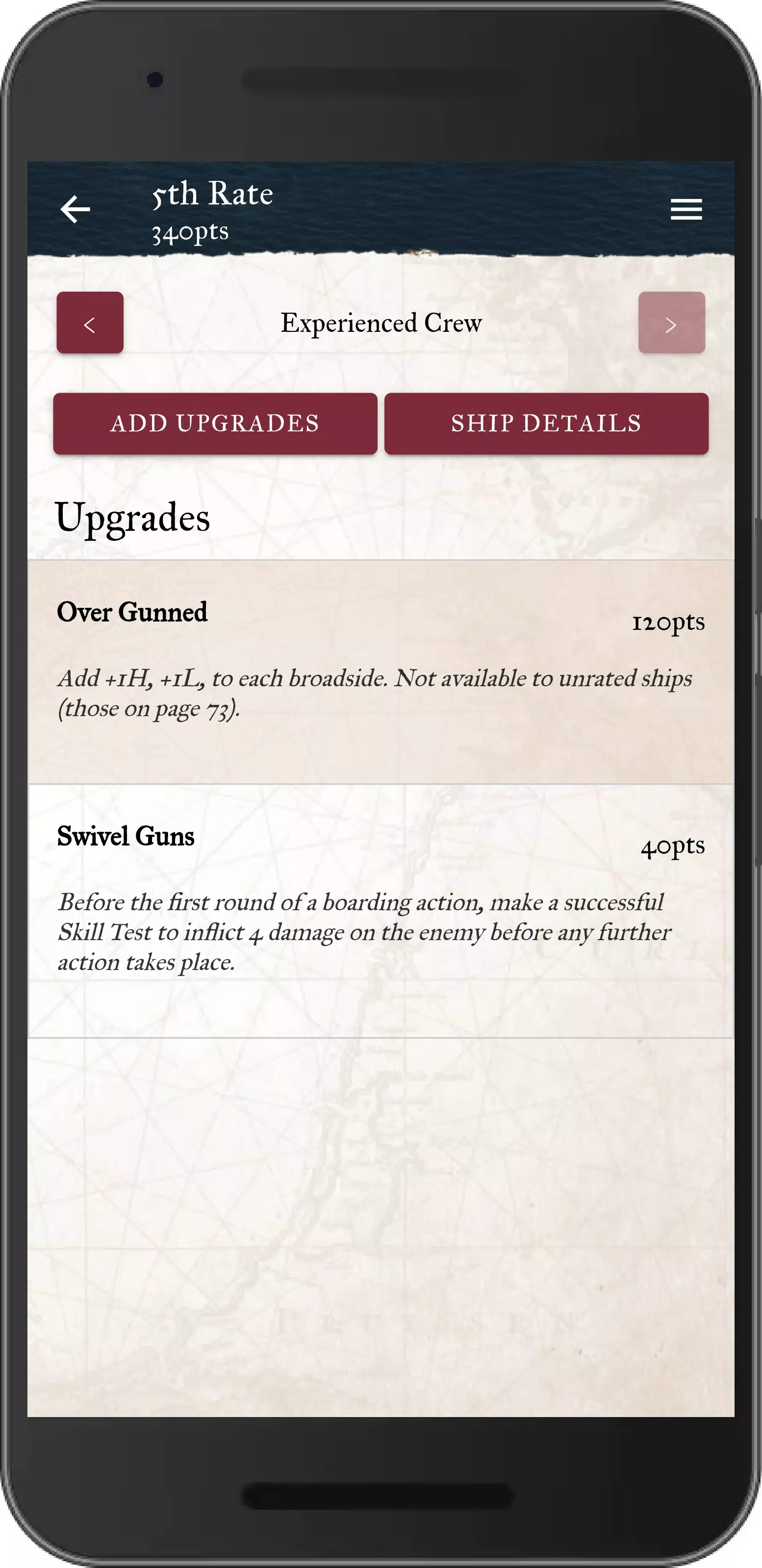 Warlord Games List Builder Tangkapan skrin 3