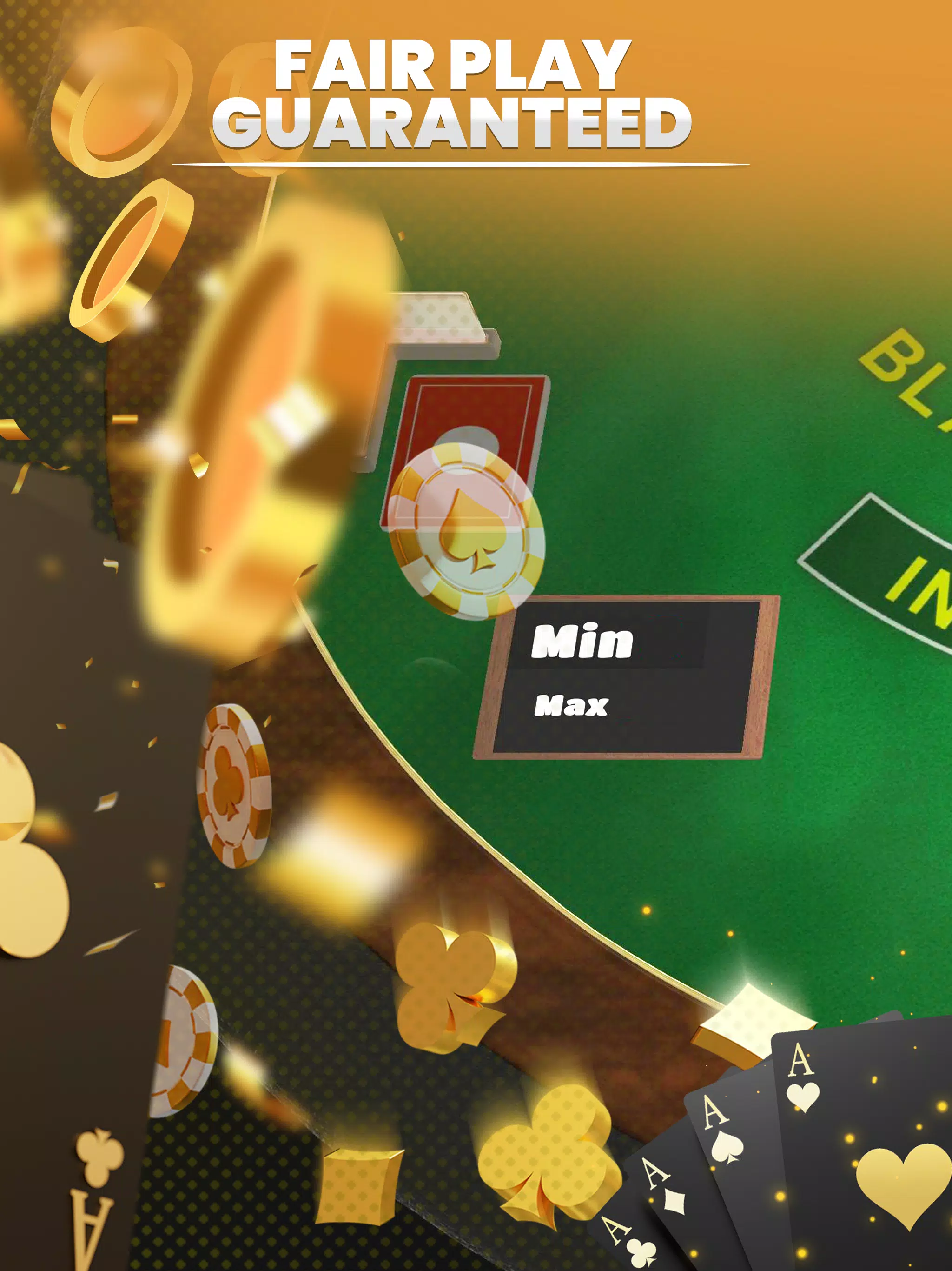 Mega Blackjack - 3D Casino MOD স্ক্রিনশট 2