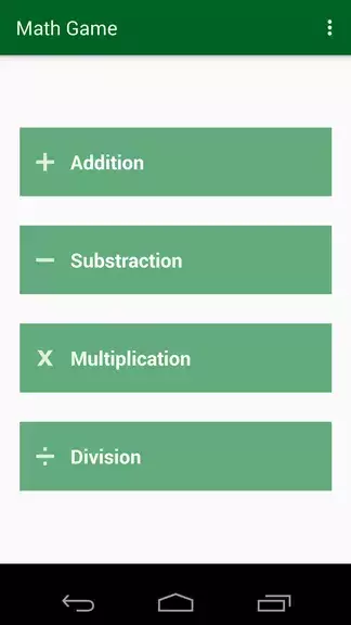 Math games offline Captura de tela 0