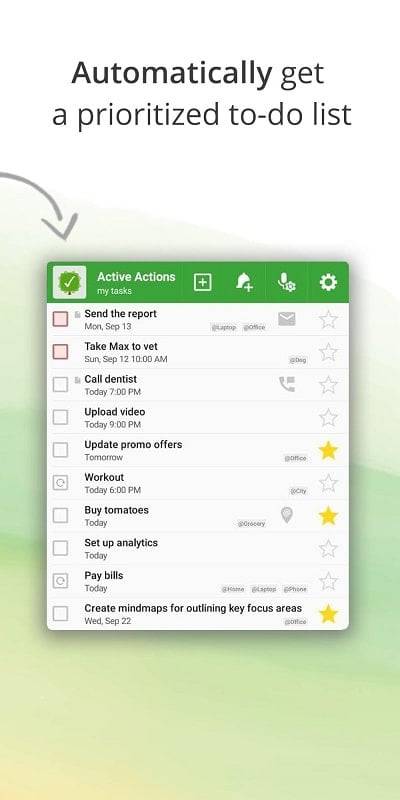 MyLifeOrganized: To-Do List Screenshot 2