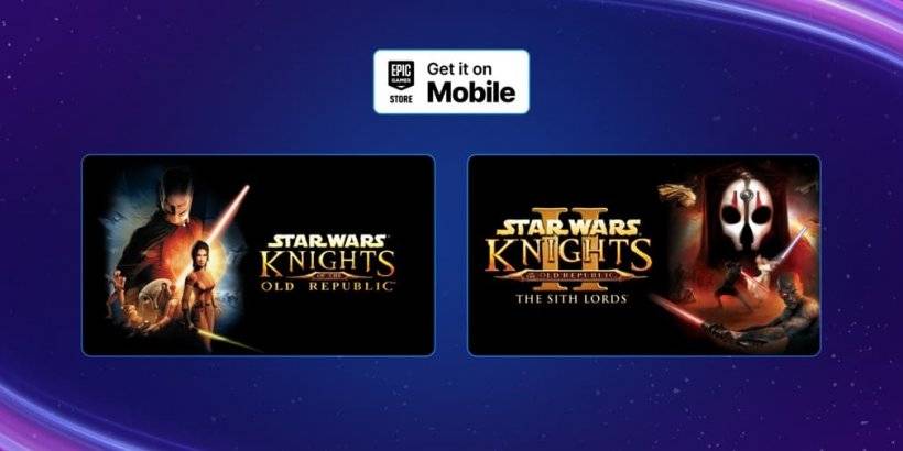 Epic Games Store Mobile przynosi BioWare Classic Knights of the Old Republic na iOS i Android