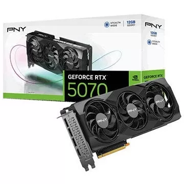 PNY GeForce RTX 5070 OC グラフィックスカード MSRP